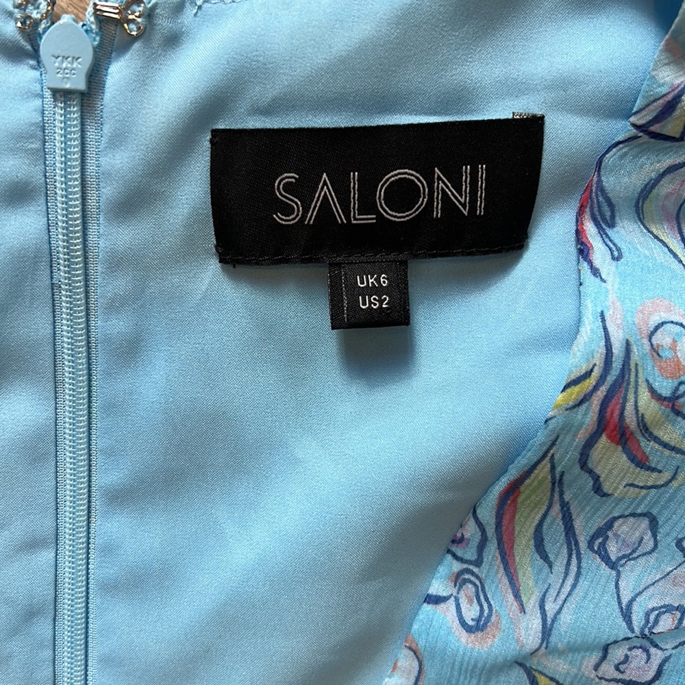 Saloni Mini Ruffle Devon Dress - Picture 3 of 5